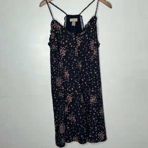 Loft outlet Navy floral sundress